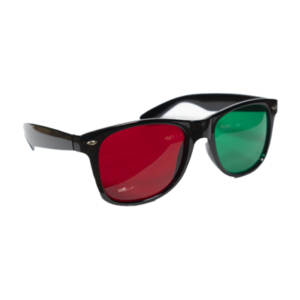 RED GREEN GOGGLES