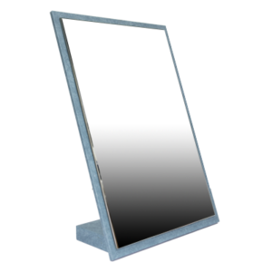 LEATHER STAND MIRROR